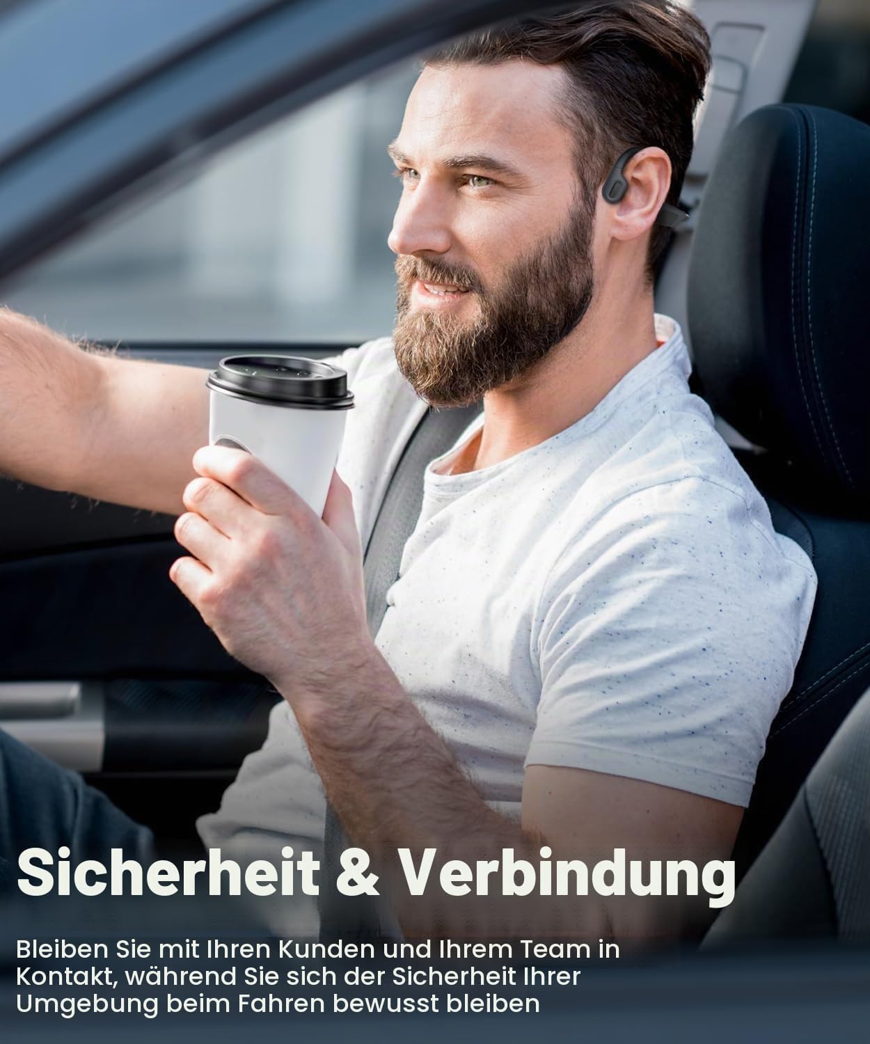 MONODEAL Kopfhörer Schwimmen, IP68 Knochenschall Kopfhörer Bluetooth 5.3 Sport Bone Conduction Kabellos Schwimmen Eingebaute 8GB MP3-Player Speicher, Open Ear Kopfhörer